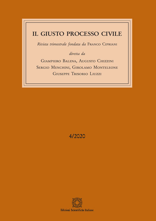 Il giusto processo civile. Vol. 4