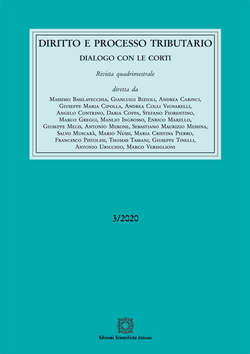 Diritto e processo tributario. Vol. 3