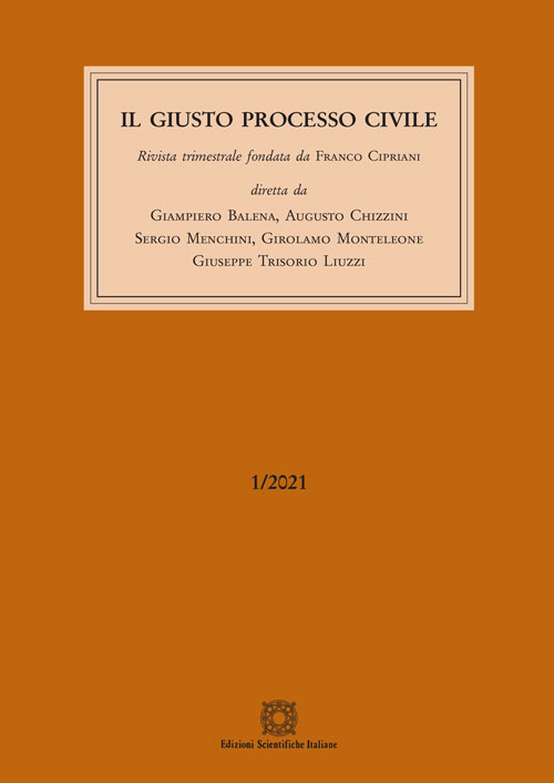 Il giusto processo civile. Vol. 1