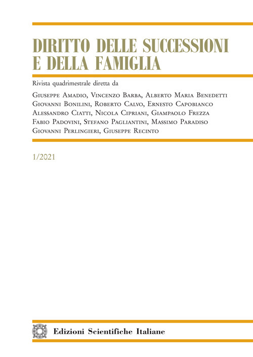 Diritto delle successioni e della famiglia. Vol. 1