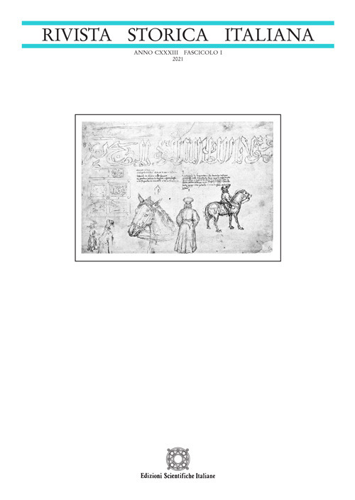Rivista storica italiana. Vol. 1