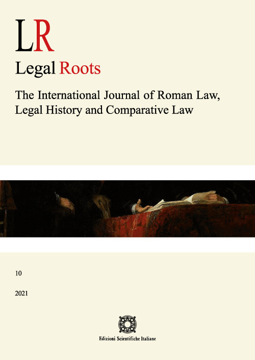 LR. Legal roots. The international journal of roman law, legal history and comparative law. Vol. 10