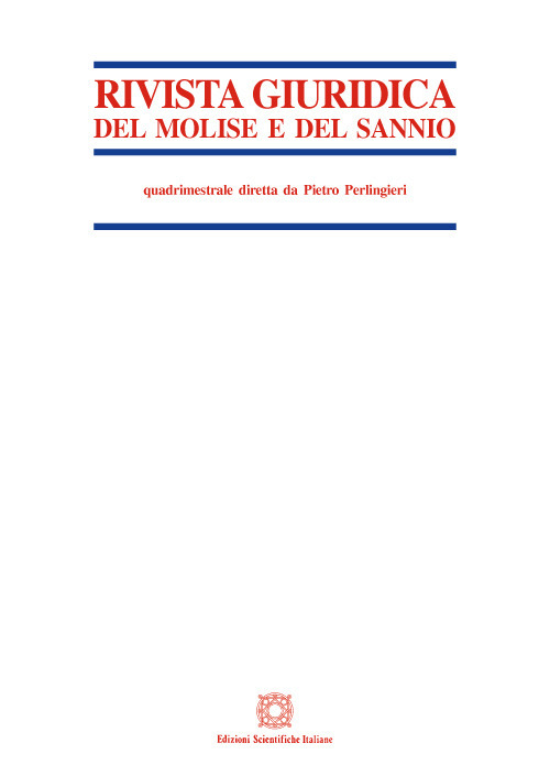 Rivista giuridica del Molise e del Sannio. Vol. 2
