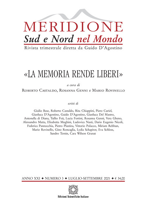 Meridione. Vol. 3: «La memoria rende liberi»