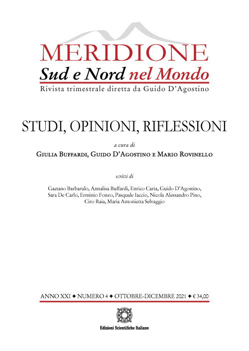 Meridione. Vol. 4: Studi, opinioni, riflessioni