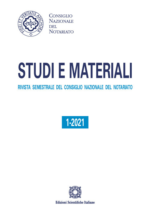 Studi e materiali. Vol. 1