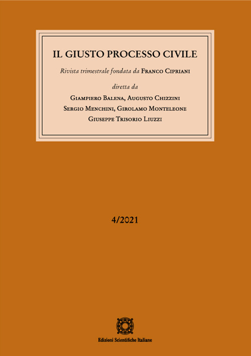 Il giusto processo civile. Vol. 4