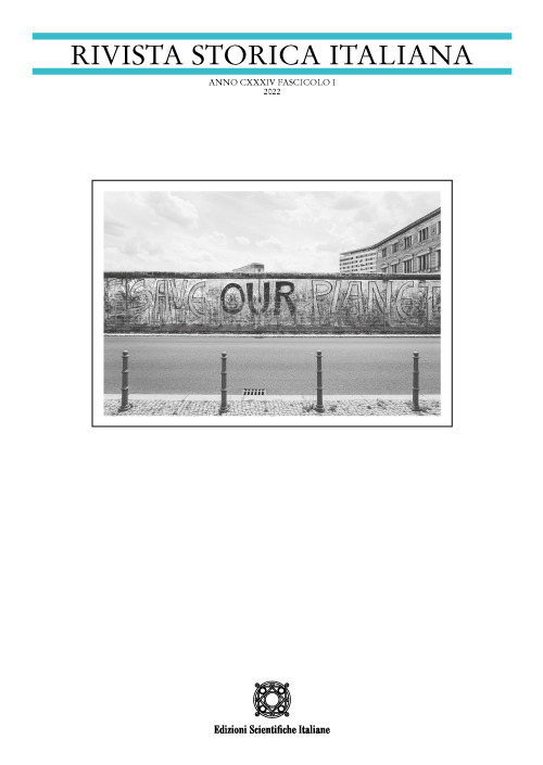 Rivista storica italiana. Vol. 1