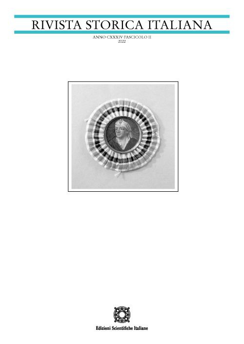 Rivista storica italiana. Vol. 2