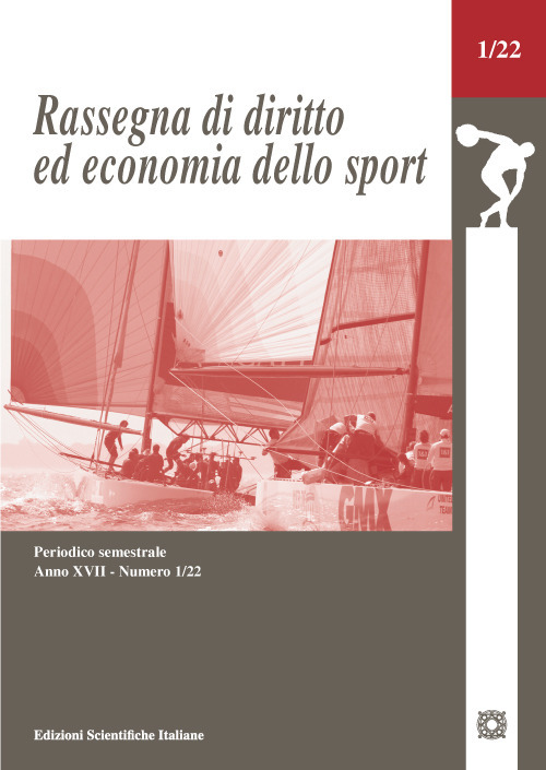 Rassegna di diritto ed economia dello sport. Vol. 1