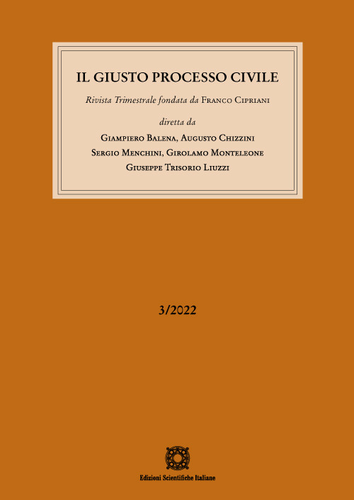 Il giusto processo civile. Vol. 3