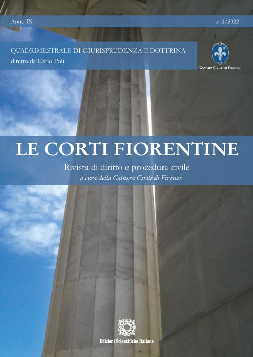 Le corti fiorentine. Rivista di diritto e procedura civile. Vol. 2