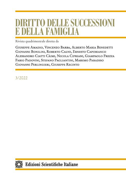 Diritto delle successioni e della famiglia. Vol. 3