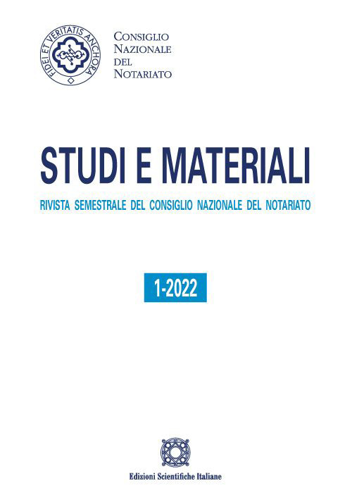 Studi e materiali. Vol. 1