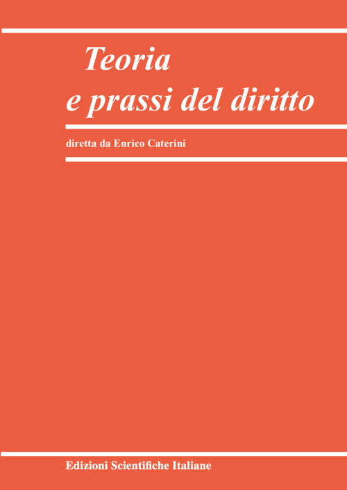Teoria e prassi del diritto. Vol. 1
