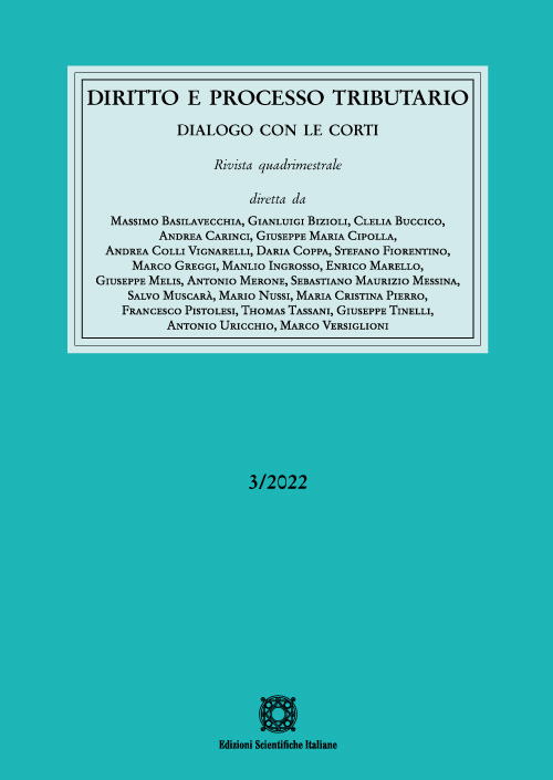 Diritto e processo tributario. Vol. 3