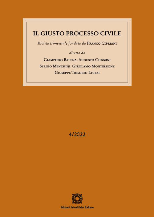 Il giusto processo civile. Vol. 4