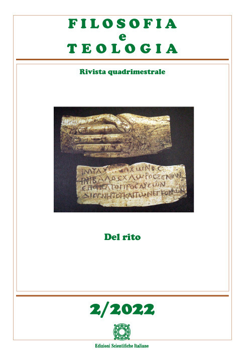 Filosofia e teologia. Rivista quadrimestrale. Vol. 2: Del rito