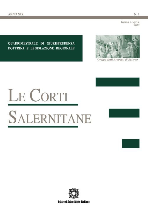 Le corti salernitane. Vol. 1