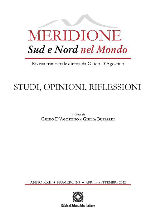 Meridione. Vol. 2-3: Studi, opinioni, riflessioni