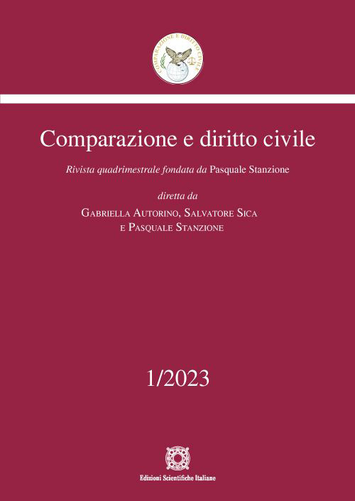Comparazione e diritto civile. Vol. 1