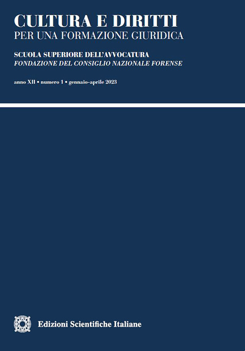 Cultura e diritti. Vol. 1
