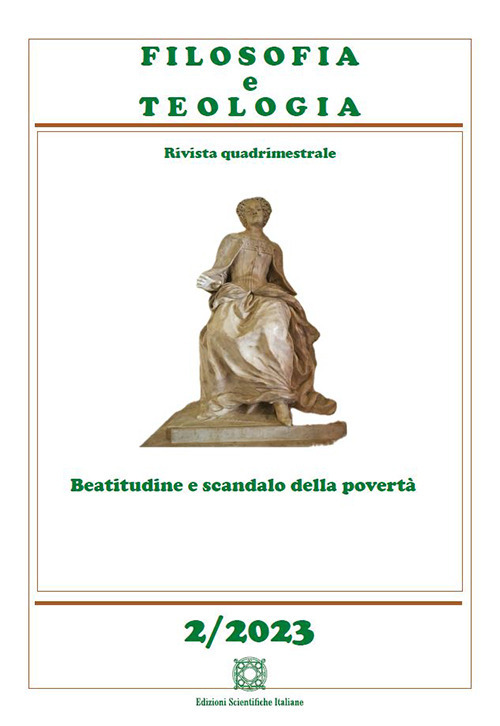 Filosofia e teologia. Rivista quadrimestrale. Vol. 2: Beatitudine e scandalo della povertà