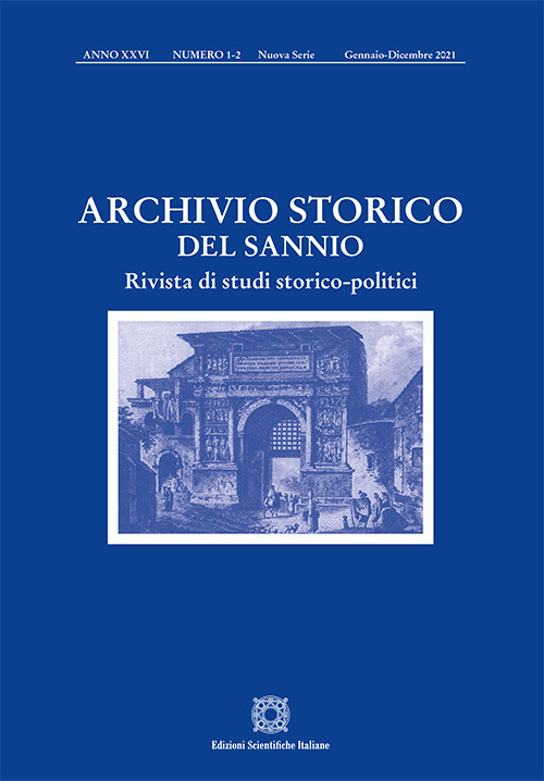 Archivio storico del Sannio. Rivista di studi storico-politici. Vol. 1-2