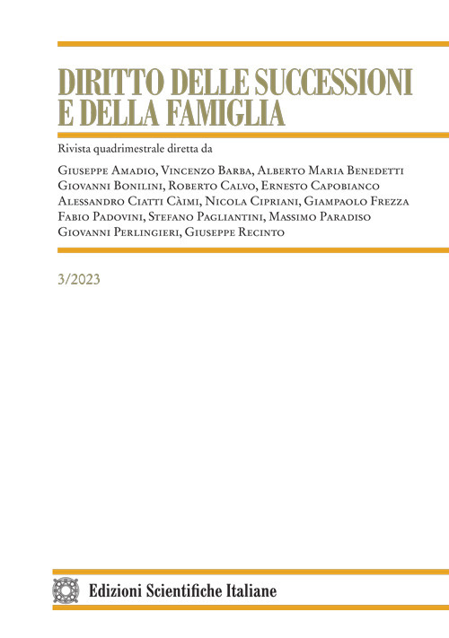 Diritto delle successioni e della famiglia. Vol. 3