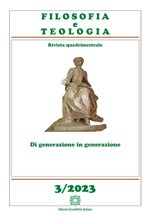 Filosofia e teologia. Rivista quadrimestrale. Vol. 3: Di generazione in generazione