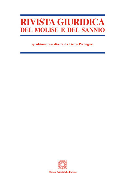 Rivista giuridica del Molise e del Sannio. Vol. 2