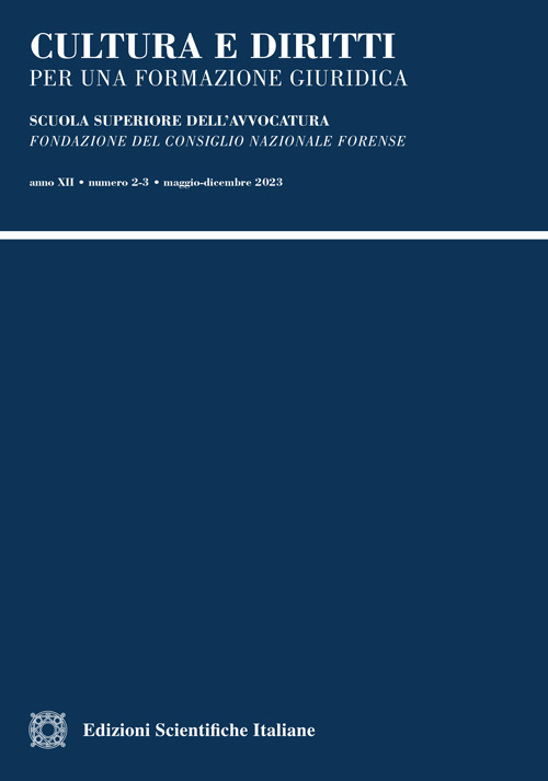 Cultura e diritti. Vol. 2-3