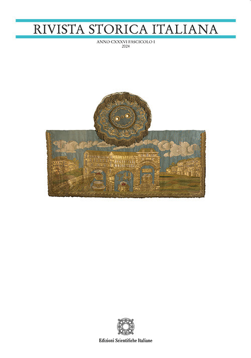 Rivista storica italiana. Vol. 1
