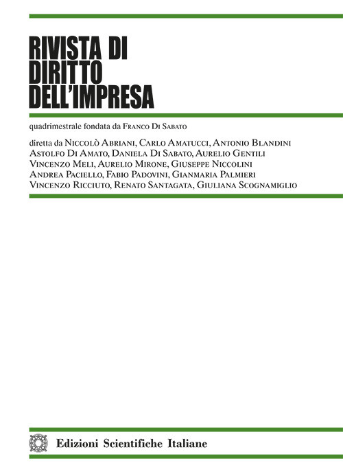 Rivista di diritto dell'Impresa. Vol. 3