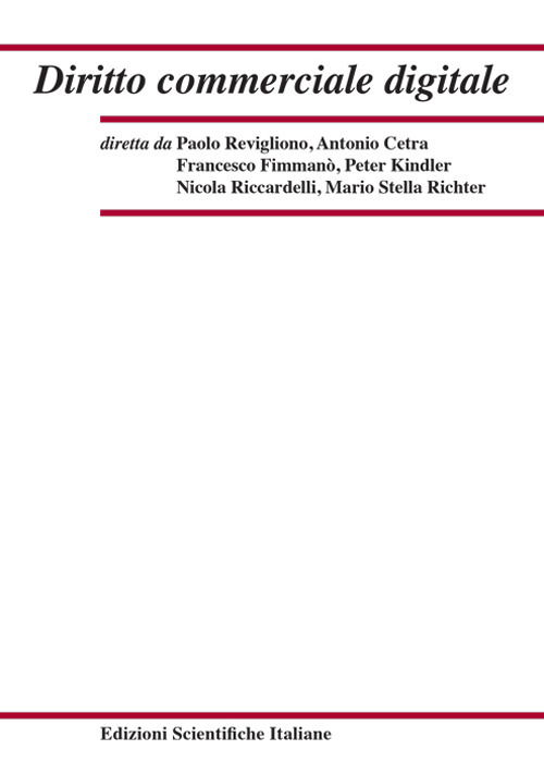 Diritto commerciale digitale. Vol. 1