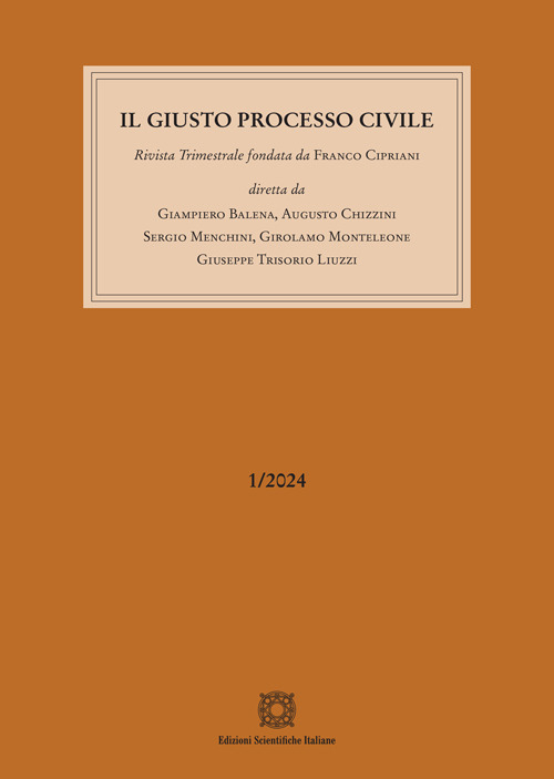 Il giusto processo civile. Vol. 1