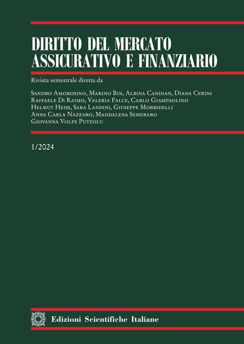 Diritto del mercato assicurativo finanziario. Vol. 1
