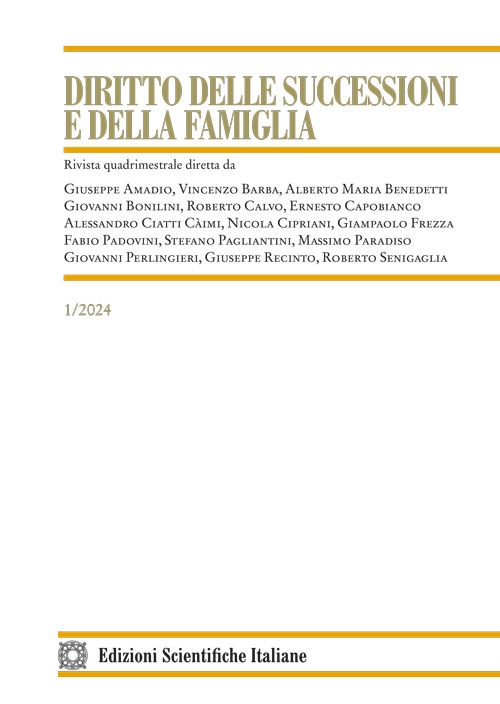 Diritto delle successioni e della famiglia. Vol. 1