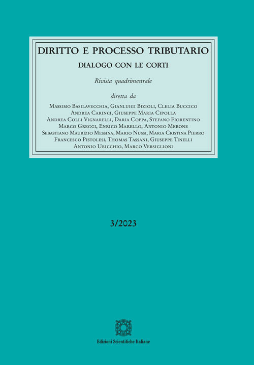 Diritto e processo tributario. Vol. 3