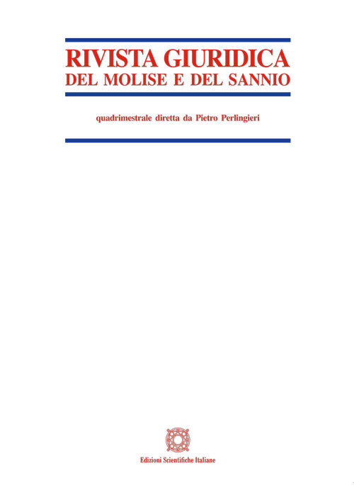 Rivista giuridica del Molise e del Sannio. Vol. 2