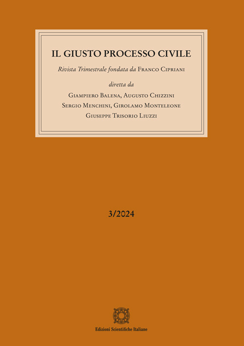 Il giusto processo civile. Vol. 3