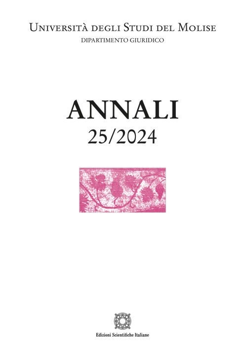 Annali. Vol. 25