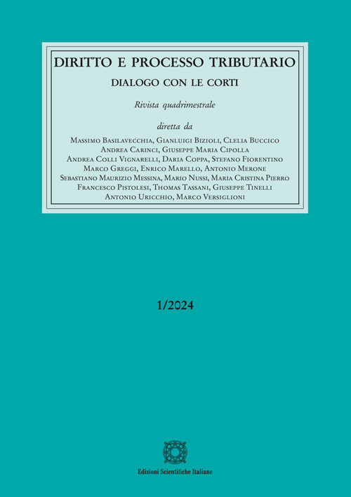 Diritto e processo tributario. Vol. 1