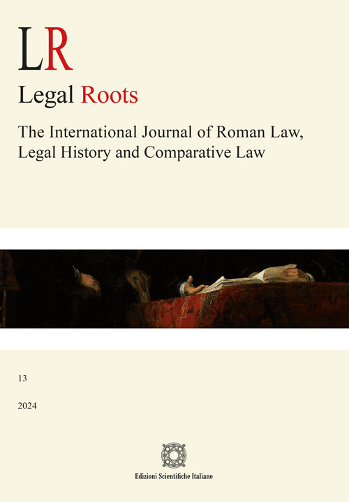 LR. Legal roots. The international journal of roman law, legal history and comparative law. Vol. 13