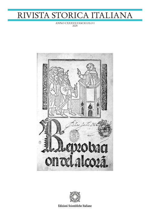 Rivista storica italiana. Vol. 1