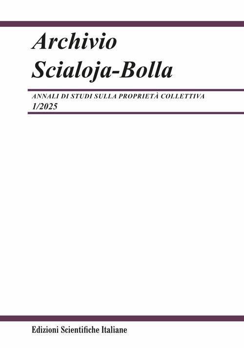 Archivio Scialoja-Bolla. Vol. 1