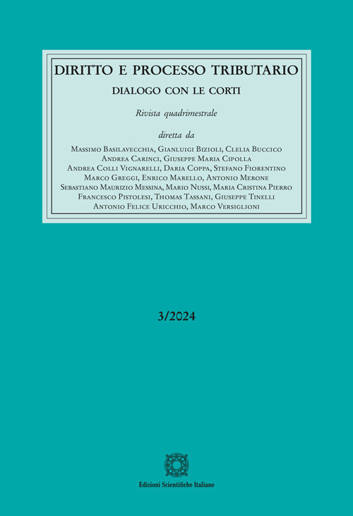 Diritto e processo tributario. Vol. 3