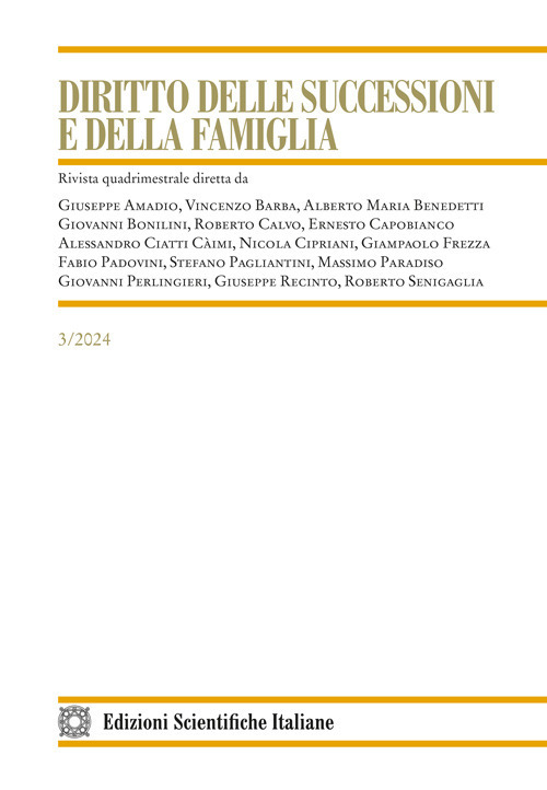 Diritto delle successioni e della famiglia. Vol. 3