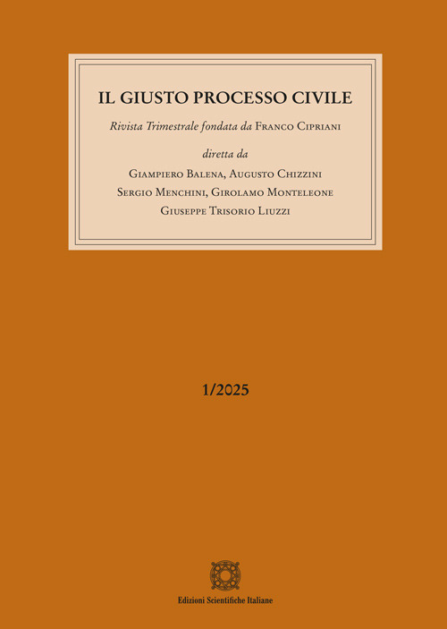 Il giusto processo civile. Vol. 1