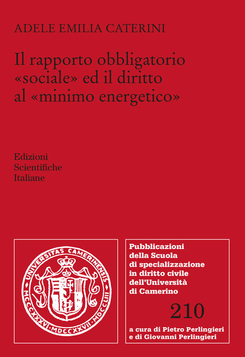 Il rapporto obbligatorio «sociale» ed il diritto al «minimo energetico»